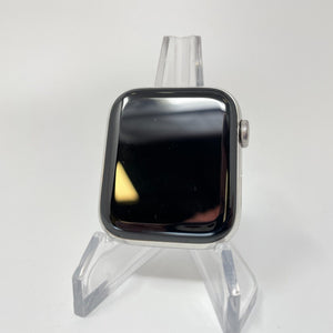 Apple Watch Series 6 Cellular Silver S. Steel 44mm w/ Black Sport Loop Good