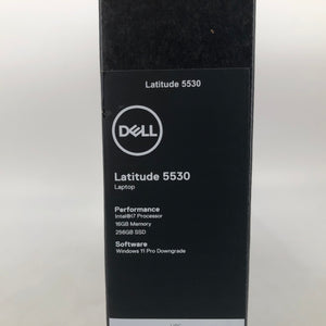 Dell Latitude 5530 15.6" Grey 2022 UHD 1.8GHz i7-1265U 16GB 256GB - NEW & SEALED