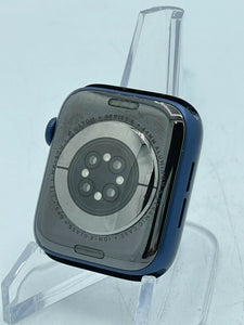 Apple Watch Series 6 Cellular Blue Sport 44mm w/ Navy Blue Sport Loop