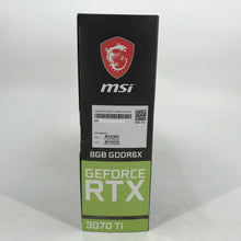 Load image into Gallery viewer, MSI GeForce RTX 3070Ti Ventus 3X OC 8GB FHR 8GB GDDR6 Graphics Card