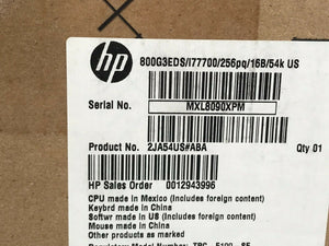 HP EliteDesk 800 G3 SFF Business PC i7-7700 16GB RAM 256GB SSD