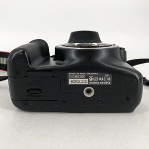 Canon EOS Rebel T3 Digital SLR Camera Black w/ EFS 18-55mm Lens - Good Condition