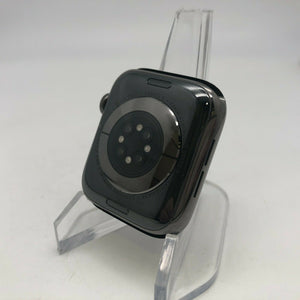 Apple Watch Series 6 LTE Space Gray Stainless Steel 44mm w/ Gray Sport Band