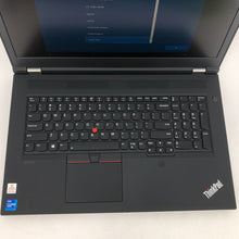 Load image into Gallery viewer, Lenovo ThinkPad P17 17.3&quot; Black 2020 2.5GHz i7-11850H 8GB 512GB SSD RTX A2000 4GB