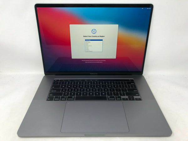 MacBook Pro 16-inch Space Gray 2019 2.4GHz 5500M 8GB i9 32GB 2TB SSD Radeon Pro 5500M 8GB