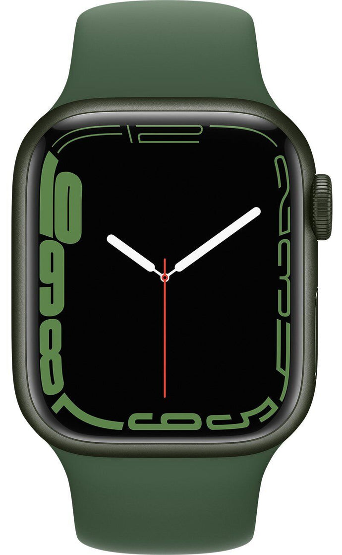 Apple Watch Series 7 Cellular Green Aluminum 45mm w/ Green Sport - NEW & SEALED