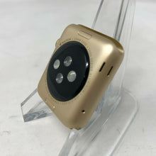 Load image into Gallery viewer, Apple Watch Series 1 Aluminum (GPS) Gold Sport 38mm + Orange Sport Band