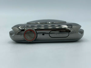 Apple Watch Series 7 Cellular Graphite S. Steel 45mm w/ Black Nike Sport