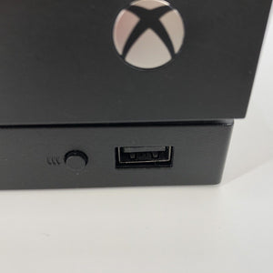 Xbox One X 1TB Black w/ Power/HDMI Cables + Game