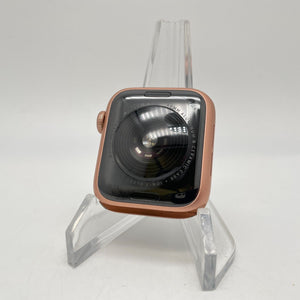Apple Watch SE (GPS) Gold Aluminum 40mm w/ Pink Sport Band Excellent