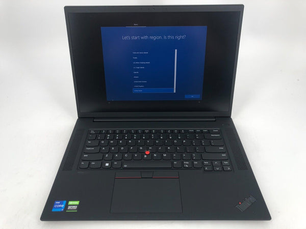 Lenovo ThinkPad X1 Extreme Gen 4 15.6