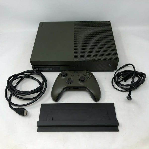 Xbox One S Battlefield 1 Military Green Special Edition 1TB