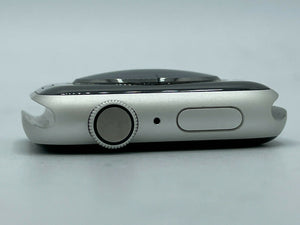 Apple Watch Series 4 (GPS) Silver Sport 44mm w/ Black Sport