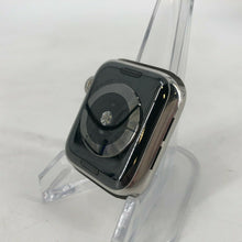 Load image into Gallery viewer, Apple Watch Series 5 Cellular Silver Stainless Steel 40mm w/ White Sport