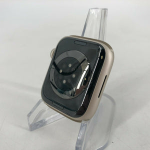 Apple Watch Series 7 (GPS) Starlight Sport 45mm w/ Blue Sport Loop