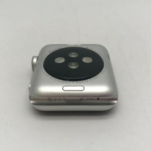 Apple Watch Series 3 GPS Nike Silver Sport 38mm w/ Cool Grey Nike Band