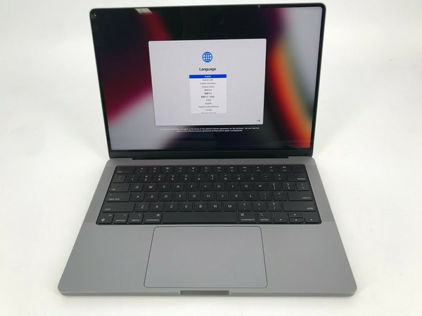 MacBook Pro 14 Space Gray 2021 3.2 GHz M1 Max 10-Core CPU 32-Core GPU 64GB 1TB