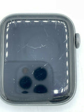 Load image into Gallery viewer, Apple Watch Series 5 (GPS) Space Gray Sport 44mm w/ Alaskan Blue Sport Loop