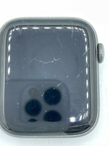 Apple Watch Series 5 (GPS) Space Gray Sport 44mm w/ Alaskan Blue Sport Loop