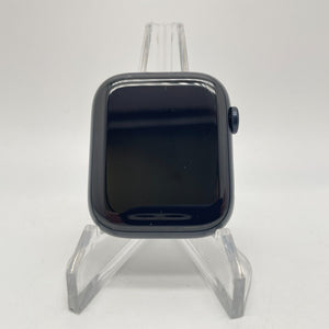 Apple Watch Series 7 (GPS) Midnight Aluminum 45mm w/ Black Sport Band Good
