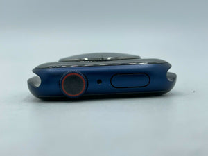Apple Watch Series 6 Cellular Blue Sport 44mm w/ Blue Leather Link
