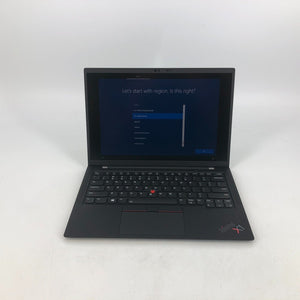 Lenovo ThinkPad X1 Carbon 14" Black FHD 2.4GHz i5-1135G7 8GB 256GB SSD