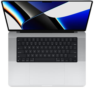 MacBook Pro 16 Silver 2021 3.2 GHz M1 Max 10-Core CPU 32GB 32-Core GPU 1TB - NEW