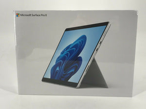 Microsoft Surface Pro 8 13" Silver 2022 i5-1145G7 2.6ghz 8GB 128GB