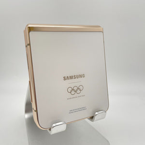 Samsung Galaxy Z Flip3 5G 256GB White Olympic Games Edition Unlocked Very Good