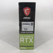 Load image into Gallery viewer, MSi NVIDIA GeForce RTX 3090 Ventus 3x OC 24GBGDDR6X 384 Bit Graphics Card - NEW