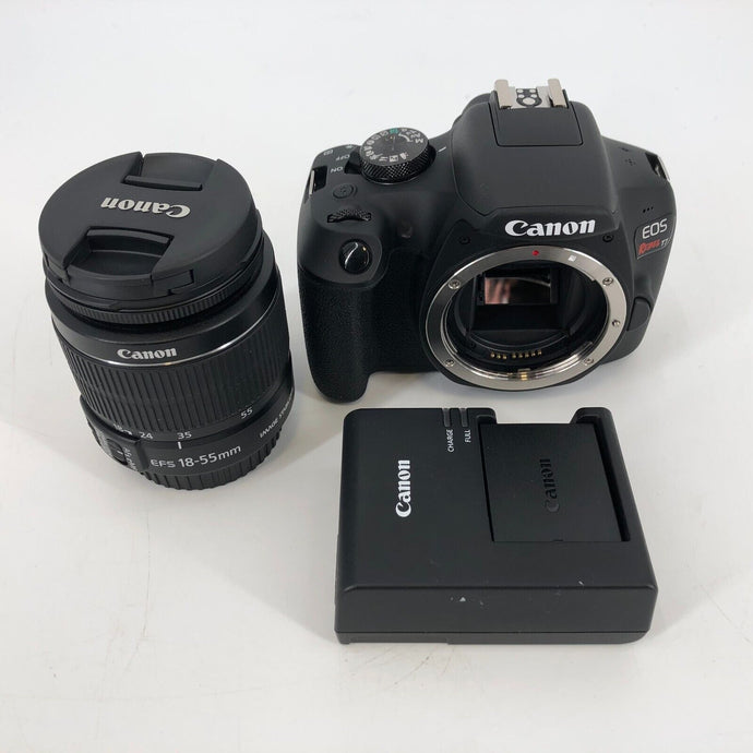 Canon APS-C EOS Rebel T7 Digital SLR Camera Excellent w/ 18-55mm Lens + Charger