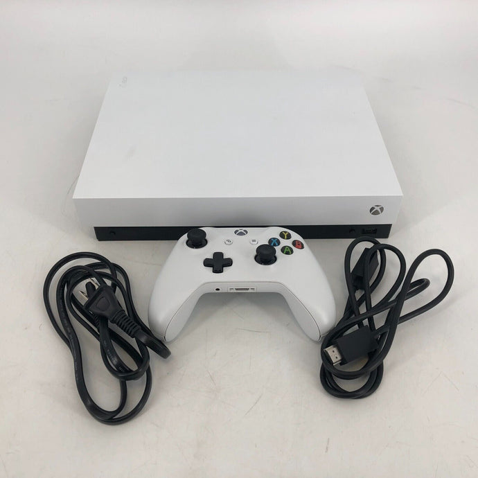 Xbox One X Robot White Special Edition 1TB w/ HDMI/Power + Controller