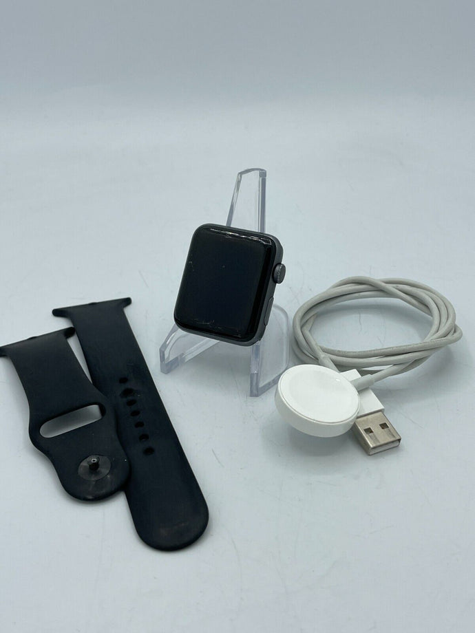 Apple Watch Series 3 (GPS) Space Gray Aluminum 42mm w/ Black Sport