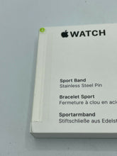 Load image into Gallery viewer, Apple Watch Series 5 Cellular Silver Sport 40mm w/ Blue Sport
