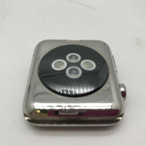Apple Watch 1st Gen. GPS Silver Steel 38mm W/ Silver Steel Bracelet