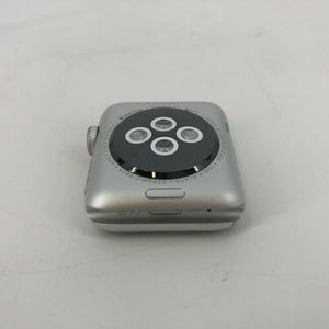 Apple Watch Series 3 (LTE) Nike Silver Sport 38mm w/ Platinum/Black Sport