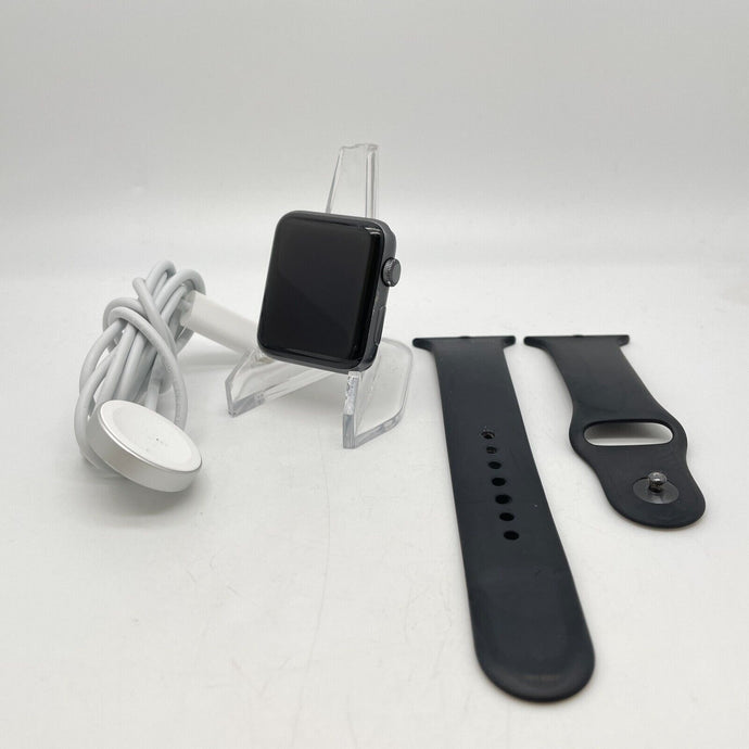 Apple Watch Series 3 (GPS) Space Gray Aluminum 42mm Black Sport