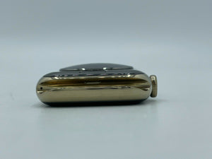 Apple Watch Series 6 Cellular Gold Stainless Steel 44mm w/ Dark Olive Sport