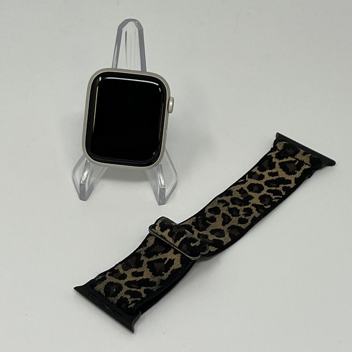 Apple Watch Series 7 Cellular Starlight Aluminum 45mm w/ Sport Loop