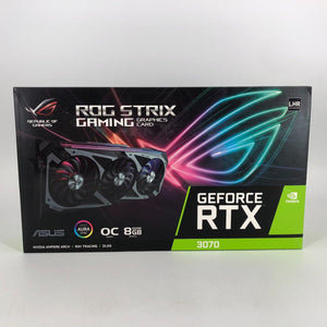 ASUS ROG STRIX NVIDIA GeForce RTX 3070 OC Gaming 8GB LHR GDDR6 - NEW & SEALED