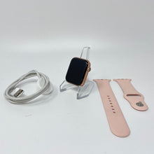Load image into Gallery viewer, Apple Watch Series 5 (GPS) Gold Aluminum 44mm w/ Pink Sand Sport Band