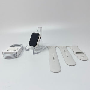 Apple Watch Edition Series 5 Cellular White Ceramic 44mm White Sport Band Good