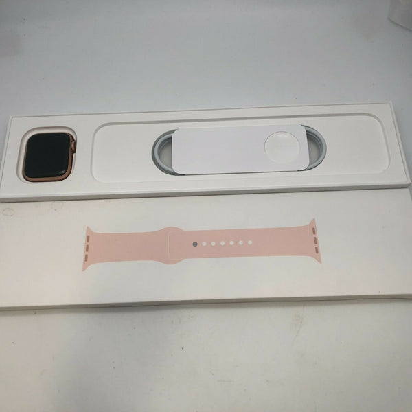 Apple Watch SE Gold Sport 40mm GPS + Pink Sand Band