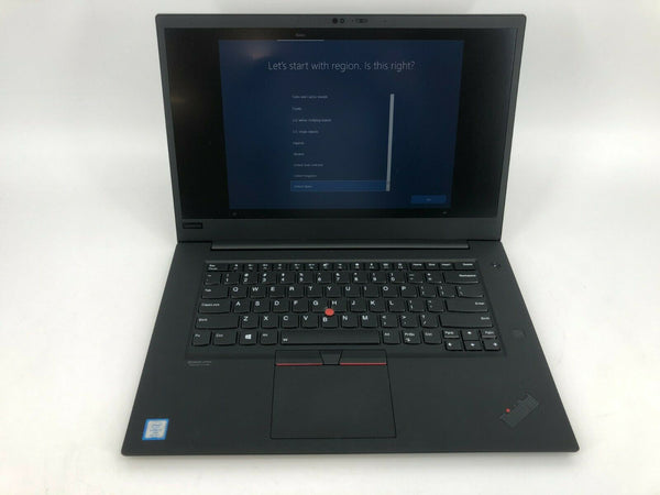 Lenovo ThinkPad X1 Extreme 2nd Gen. 15 2019 2.6GHz i7-9850H 32GB 1TB -Excellent