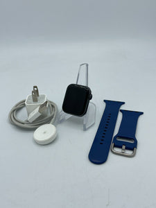 Apple Watch Series 5 (GPS) Space Gray Aluminum 40mm w/ Blue Sport