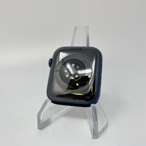 Apple Watch Series 6 (GPS) Blue Aluminum 44mm w/ Graphite Milanese Loop Good
