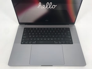 MacBook Pro 16-inch Space Gray 2021 3.2 GHz M1 Max 10-Core CPU 64GB 4TB - Good