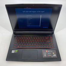 Load image into Gallery viewer, MSI GF65 15.6&quot; Black 2020 FHD 2.6GHz i7-10750H 8GB 512GB GTX 1660 Ti - Excellent