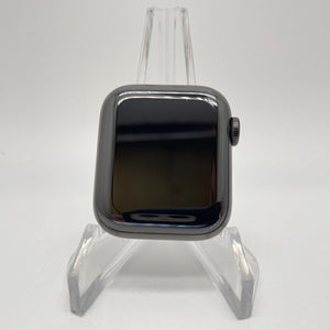 Apple Watch Series 6 Cellular Space Black Titanium 40mm Black Leather Link Good