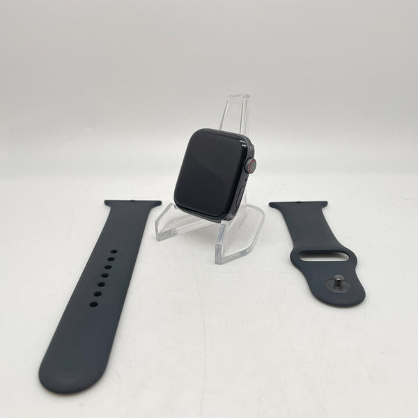 Apple Watch Series 4 Cellular Space Gray Aluminum 44mm w/ Black Sport Band Fair